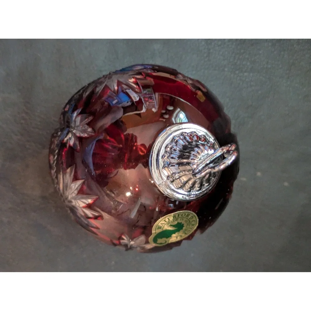 Waterford crystal ruby